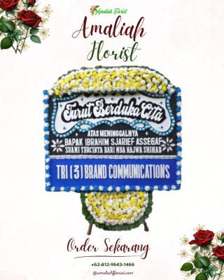 Papan Bunga Duka di Pulang Pisau